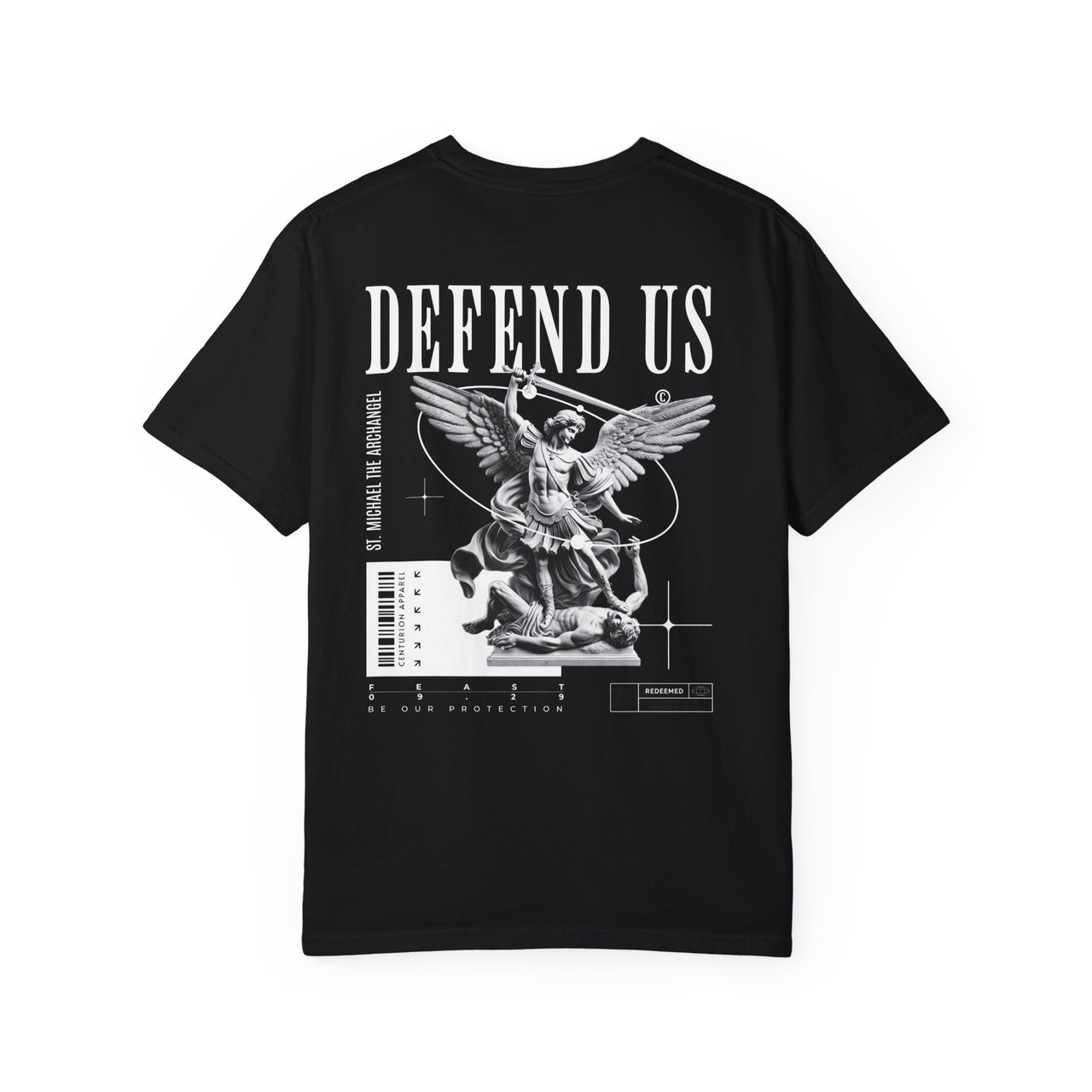 St. Michael - Defend Us (Black)