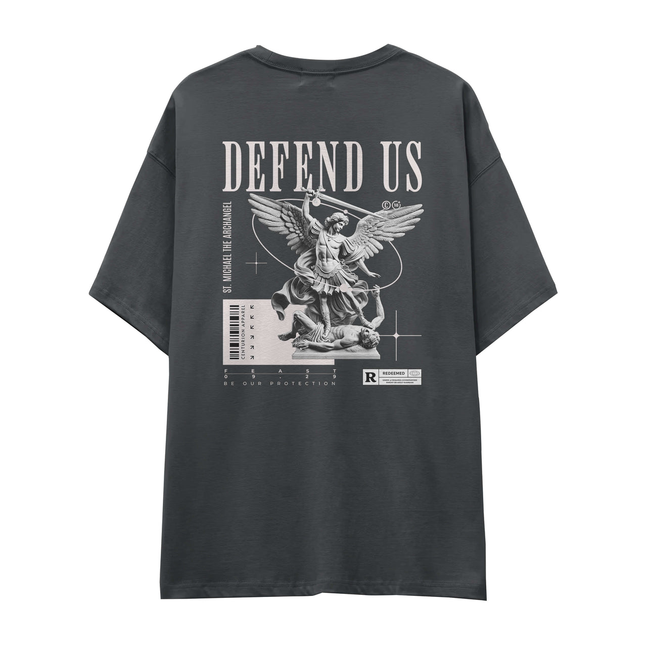 St. Michael - Defend Us (Black)