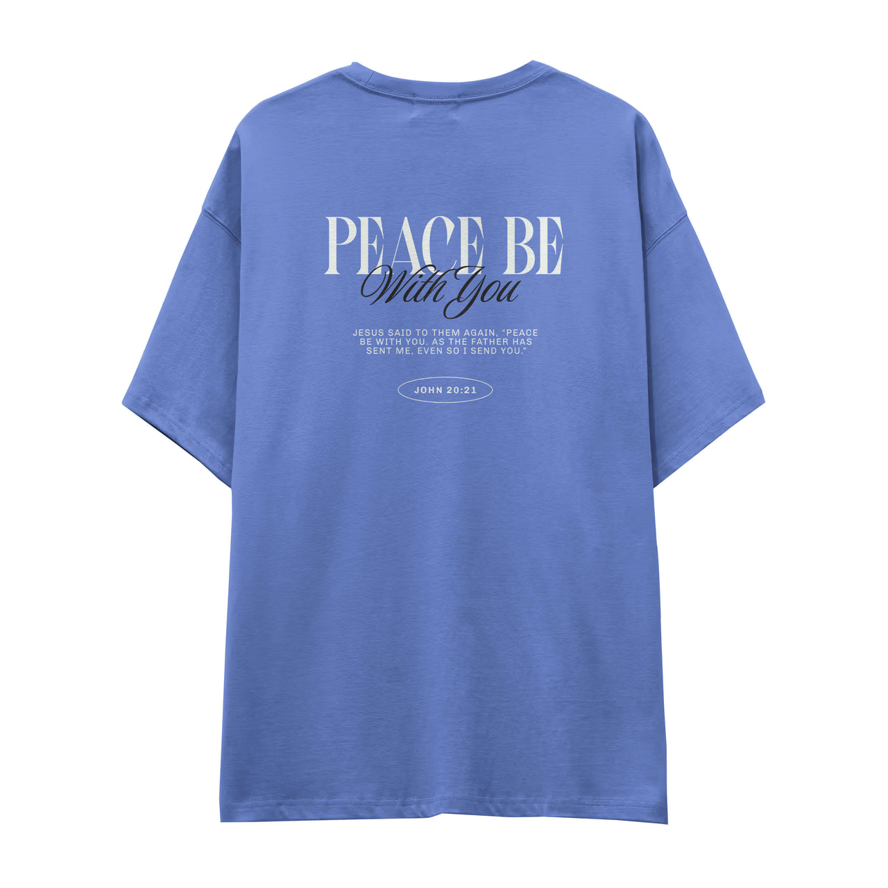 Peace Be With You (Blue)