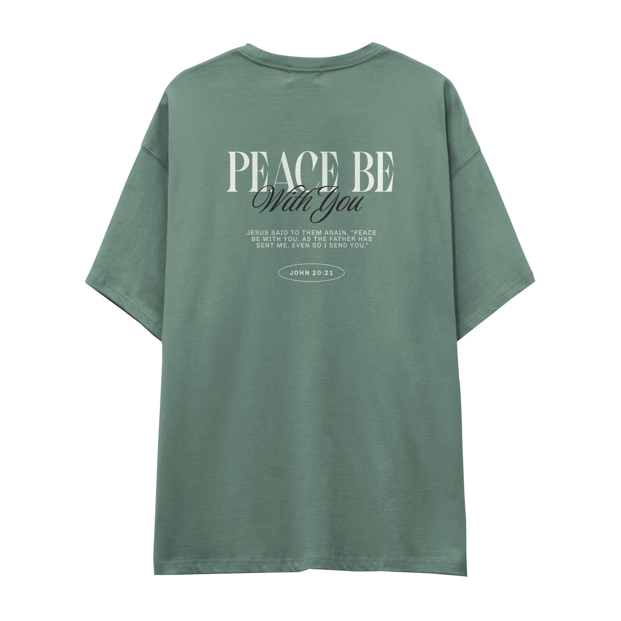 Peace Be With You (Light Green)